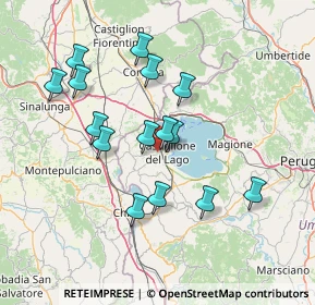 Mappa Castiglione Del Lago, 06061 Castiglione del Lago PG, Italia (13.95333)