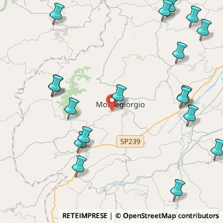 Mappa Contrada Cappuccini, 63833 Montegiorgio FM, Italia (6.28222)
