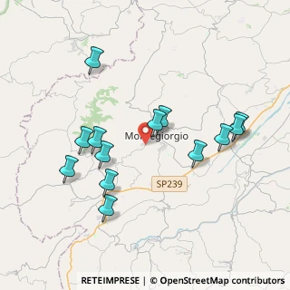 Mappa Contrada Cappuccini, 63833 Montegiorgio FM, Italia (3.95923)