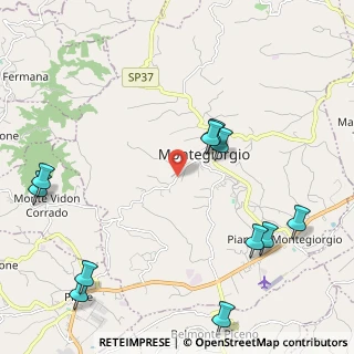 Mappa Contrada Cappuccini, 63833 Montegiorgio FM, Italia (2.86)
