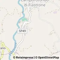 Karte Camporotondo di Fiastrone
