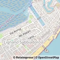 Kort Lignano Sabbiadoro