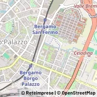 Hartă Bergamo