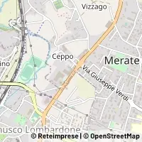 Kaart Merate