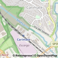 মানচিত্র Carimate