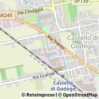 Hartă Castello di Godego
