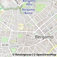 地图 Bergamo