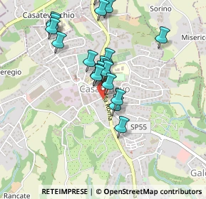 Mappa Piazza G. Mazzini, 23880 Casatenovo LC, Italia (0.4145)