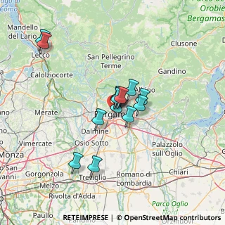 Mappa 24121 Bergamo BG, Italia (10.20571)