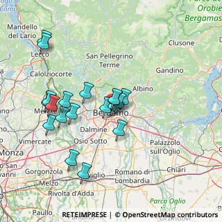 Mappa 24121 Bergamo BG, Italia (13.62)