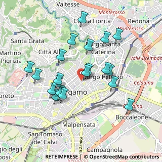 Mappa 24121 Bergamo BG, Italia (0.8755)