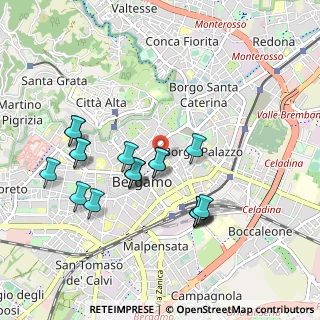 Mappa 24121 Bergamo BG, Italia (0.91053)