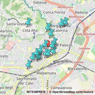 Mappa 24121 Bergamo BG, Italia (0.68824)