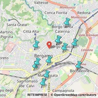 Mappa 24121 Bergamo BG, Italia (0.97833)