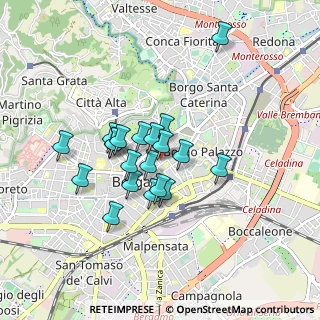 Mappa 24121 Bergamo BG, Italia (0.672)