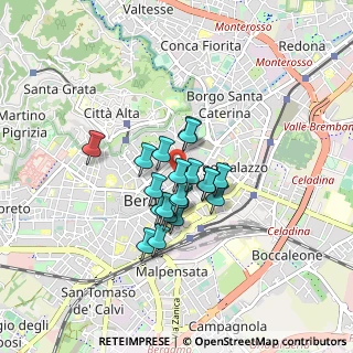 Mappa 24121 Bergamo BG, Italia (0.563)