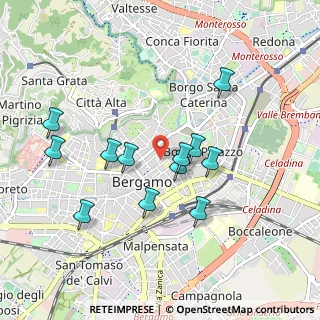 Mappa 24121 Bergamo BG, Italia (0.86917)