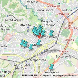 Mappa 24121 Bergamo BG, Italia (0.556)