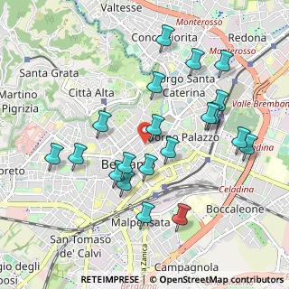 Mappa 24121 Bergamo BG, Italia (0.9935)
