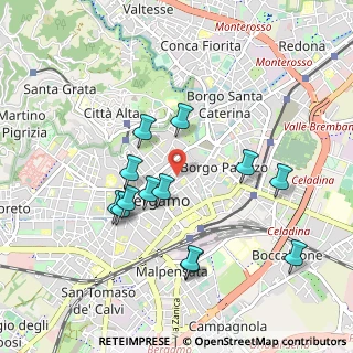 Mappa 24121 Bergamo BG, Italia (0.90923)