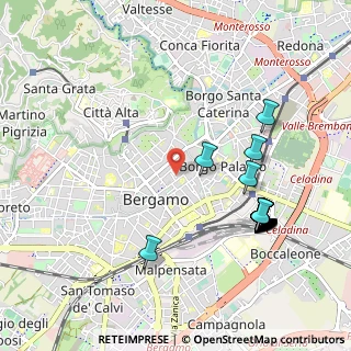 Mappa 24121 Bergamo BG, Italia (1.1225)