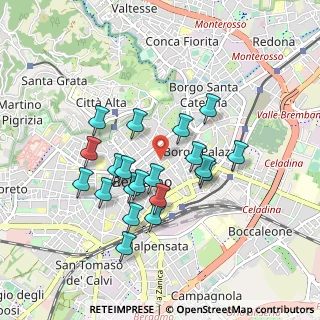 Mappa 24121 Bergamo BG, Italia (0.8)