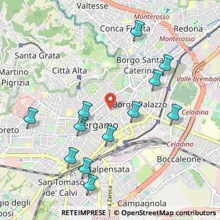 Mappa 24121 Bergamo BG, Italia (1.135)