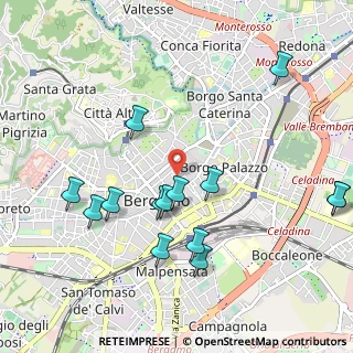 Mappa 24121 Bergamo BG, Italia (1.09786)