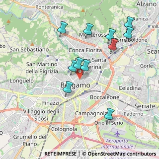 Mappa 24121 Bergamo BG, Italia (1.92636)