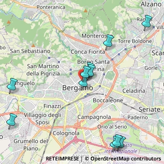 Mappa 24121 Bergamo BG, Italia (2.52182)
