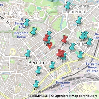 Mappa 24121 Bergamo BG, Italia (0.528)