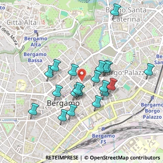 Mappa 24121 Bergamo BG, Italia (0.4235)