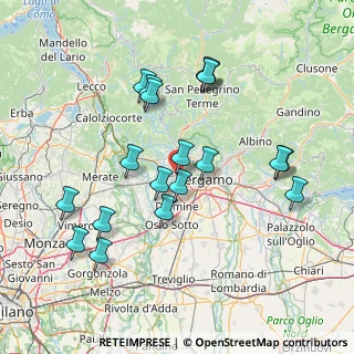 Mappa Via Antonio Vivaldi, 24030 Mozzo BG, Italia (15.07737)