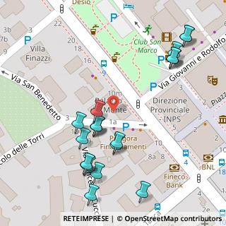 Mappa Via Francesco Cucchi, 24122 Bergamo BG, Italia (0.073)