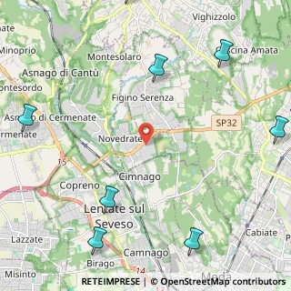 Mappa Via dell'Artigiano, 22060 Novedrate CO, Italia (3.67333)