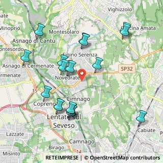 Mappa Via dell'Artigiano, 22060 Novedrate CO, Italia (2.07684)