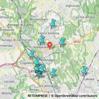 Mappa Via dell'Artigiano, 22060 Novedrate CO, Italia (2.16083)
