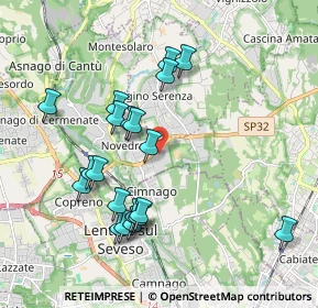 Mappa Via dell'Artigiano, 22060 Novedrate CO, Italia (1.891)