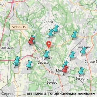 Mappa Via dell'Artigiano, 22060 Novedrate CO, Italia (4.59429)