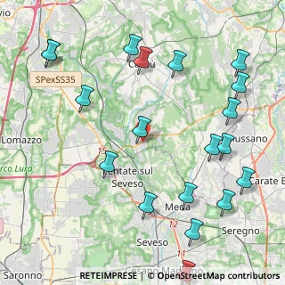 Mappa Via dell'Artigiano, 22060 Novedrate CO, Italia (5.07053)