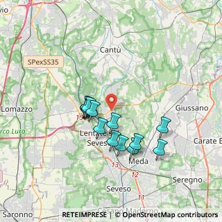 Mappa Via dell'Artigiano, 22060 Novedrate CO, Italia (2.89)