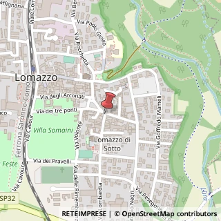 Mappa Piazza Ducato DI Milano, 2, 22074 Lomazzo, Como (Lombardia)