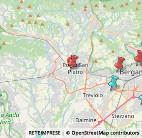 Mappa Via San Gregorio Barbarigo, 24036 Ponte San Pietro BG, Italia (7.08182)