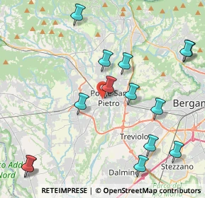 Mappa Via San Gregorio Barbarigo, 24036 Ponte San Pietro BG, Italia (4.86857)