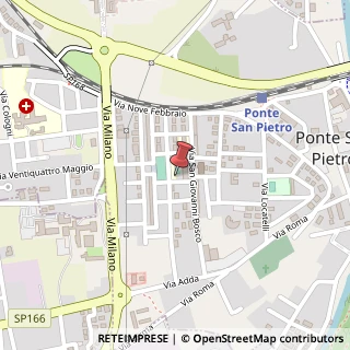 Mappa Via San Gregorio Barbarigo, 31, 24036 Ponte San Pietro, Bergamo (Lombardia)