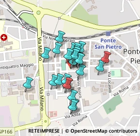 Mappa Via San Gregorio Barbarigo, 24036 Ponte San Pietro BG, Italia (0.12963)