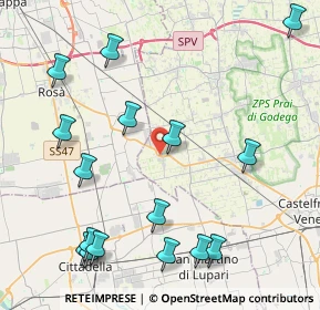 Mappa SS 245, 31037 Loria TV, Italia (5.12563)