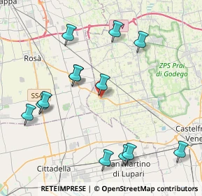 Mappa SS 245, 31037 Loria TV, Italia (4.48692)