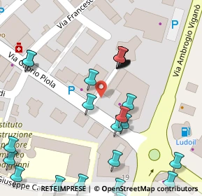 Mappa Via Gabrio Piola, 20034 Giussano MB, Italia (0.05)