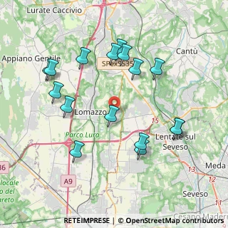 Mappa 22070 Bregnano CO, Italia (4.05)